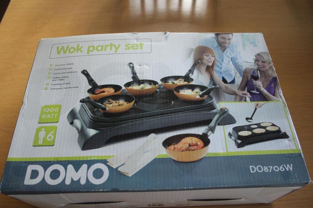 Wok party set, Enlèvement, Comme neuf, Wok