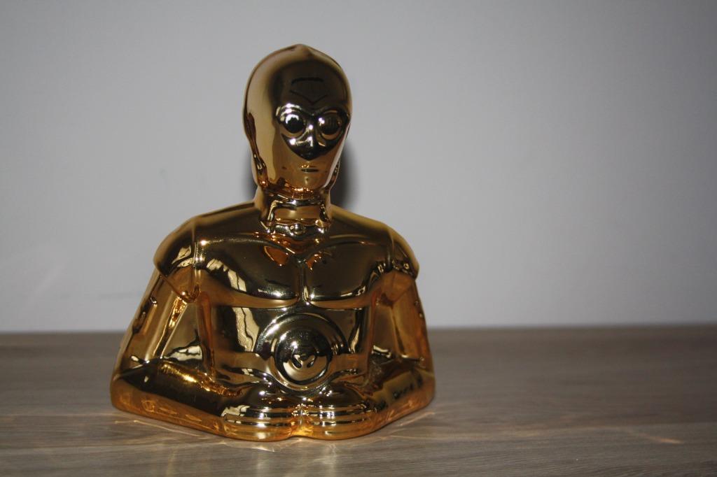 Star Wars spaarpot , 15 cm hoog , C-3PO als nieuw, Ophalen of Verzenden, Zo goed als nieuw, Gebruiksvoorwerp
