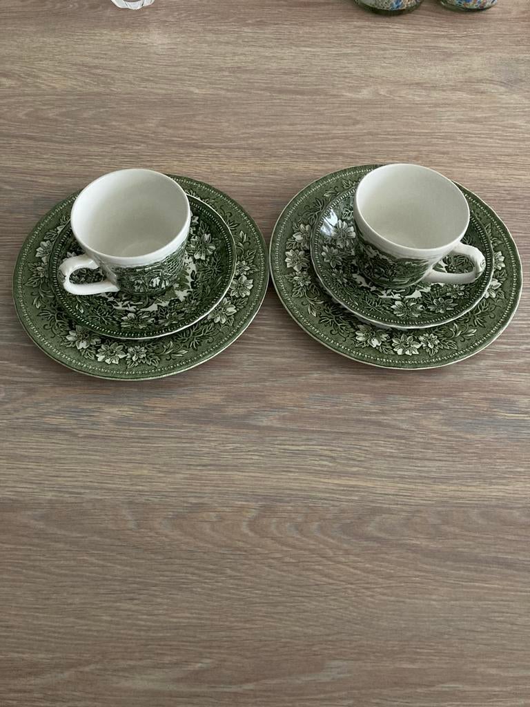 Service à thé 2 Royal Tudor Ware, Staffordshire England, Antiquités & Art, Enlèvement ou Envoi