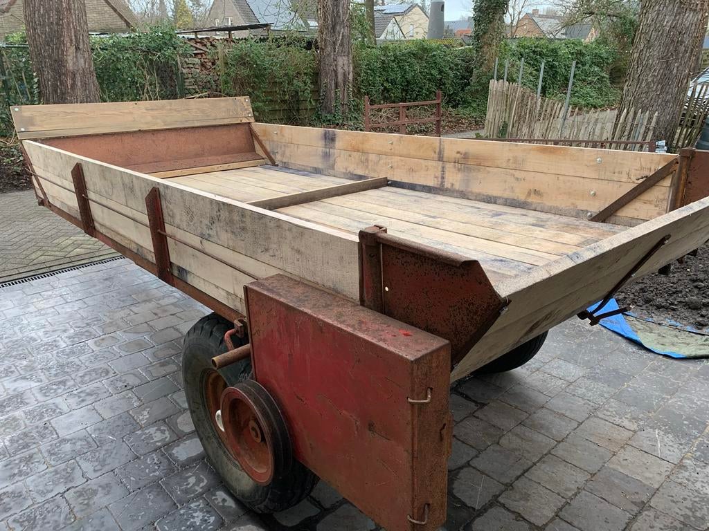 Mestkar. Mestwagen. Mestbreker, Ophalen, Zo goed als nieuw