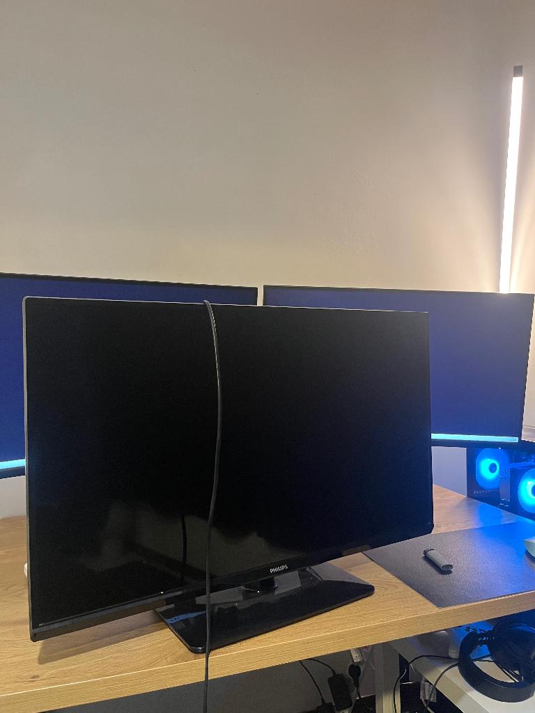 Phillips tv 32 inch, Enlèvement ou Envoi, Utilisé, Samsung