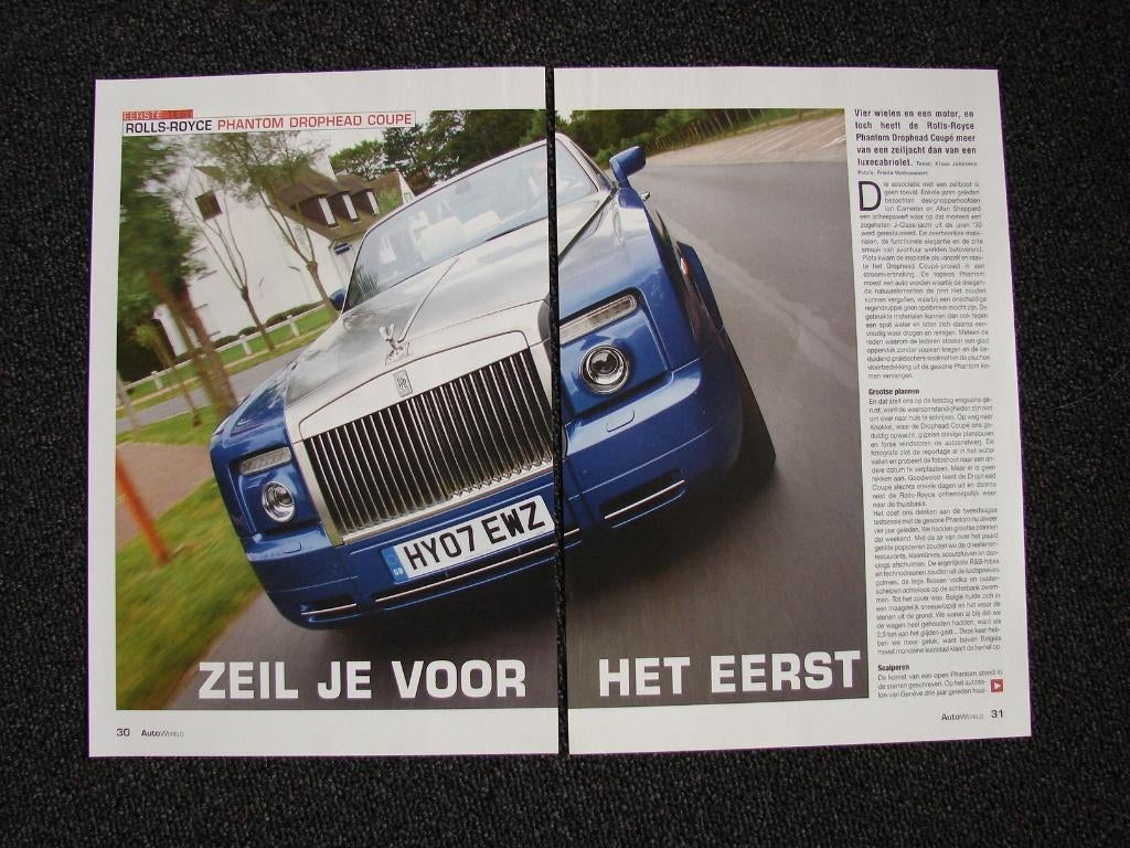 Artikel Rolls Royce Phantom Drophead Coupe, Ophalen of Verzenden, Zo goed als nieuw, Overige merken