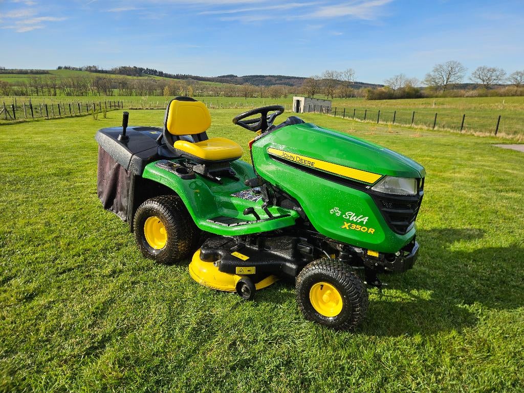 Tracteur tondeuse John Deere x350r, Jardin & Terrasse, Tondeuses autoportées, Enlèvement, Comme neuf, JOHN DEERE