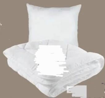 Dekbed + 2 hoofdkussens Nieuw, Ophalen of Verzenden, Nieuw, Wit, Deken of Dekbed