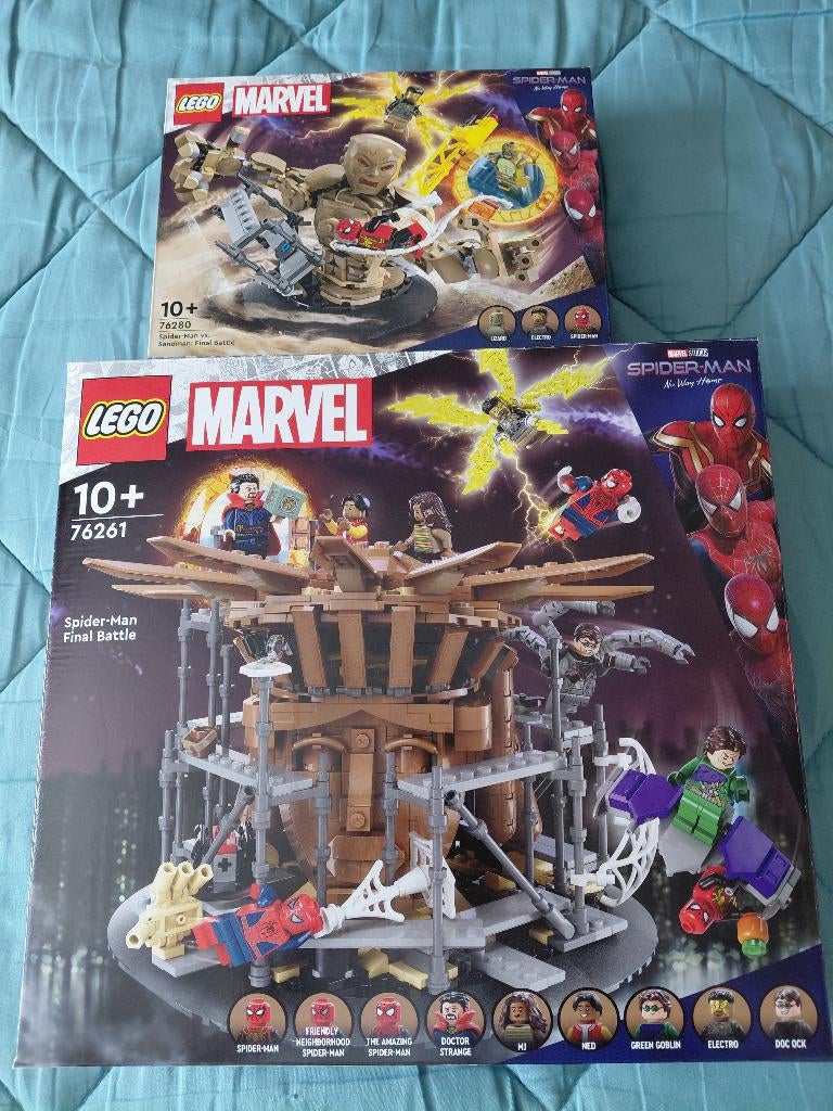 Lego 76280 + 76261, Kinderen en Baby's, Speelgoed | Duplo en Lego, Zo goed als nieuw, Lego, Complete set, Inclusief instructies