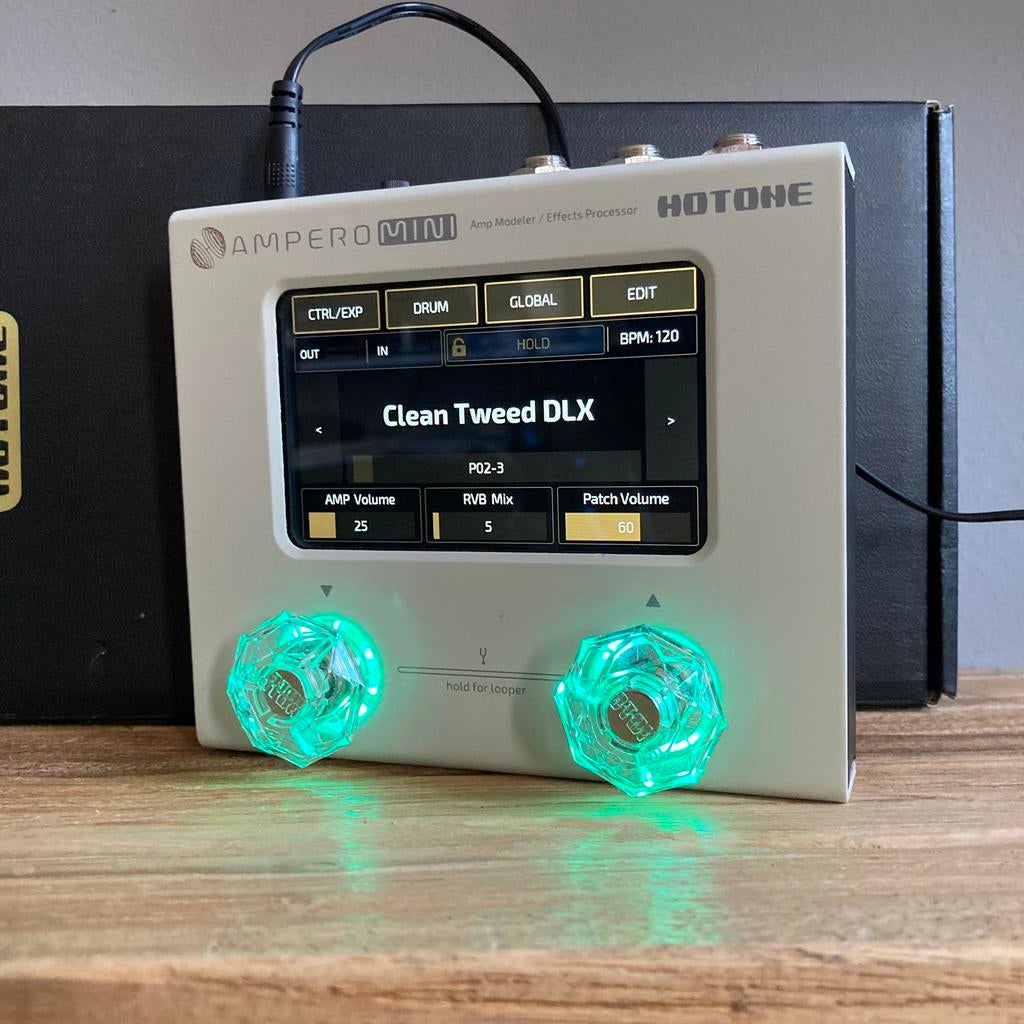 Hotone Ampero Mini vanilla, Musique & Instruments, Effets, Enlèvement ou Envoi, Comme neuf