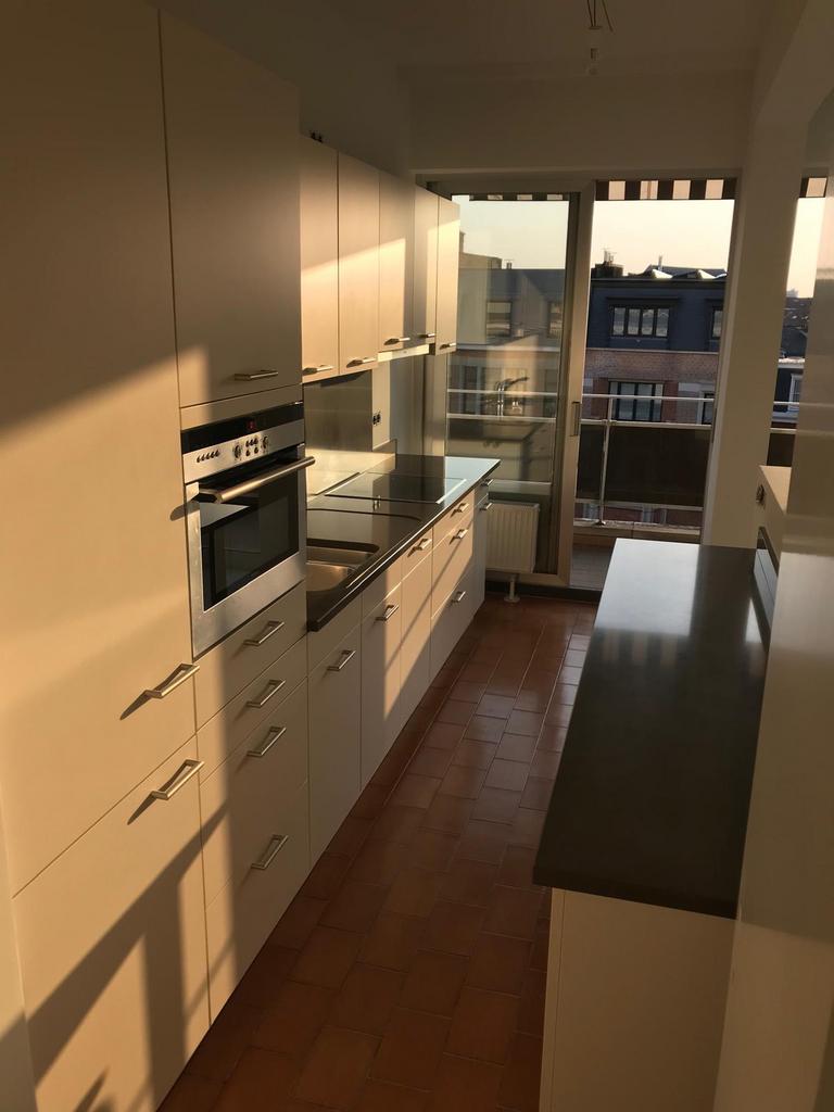 Cuisine a vendre, Maison & Meubles, Enlèvement, Utilisé, Cuisine à paroi simple, Blanc