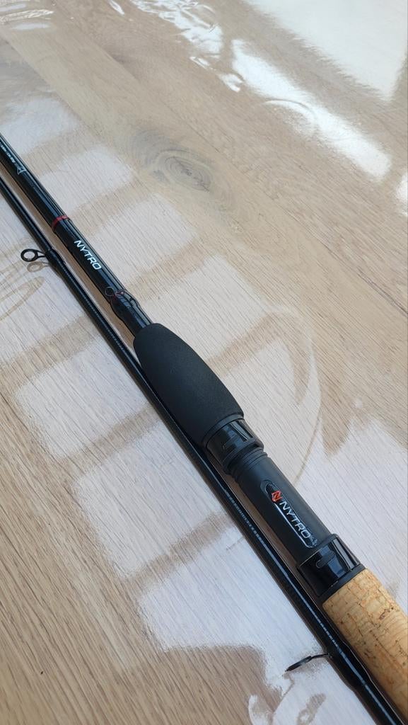 Feeder hengel : Nytro Aryzon carp feeder 11ft, Watersport en Boten, Ophalen, Zo goed als nieuw, Werphengel