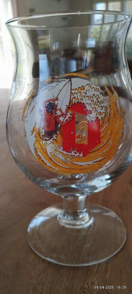 Duvel glas, Ophalen, Zo goed als nieuw, Glas of Glazen, Duvel
