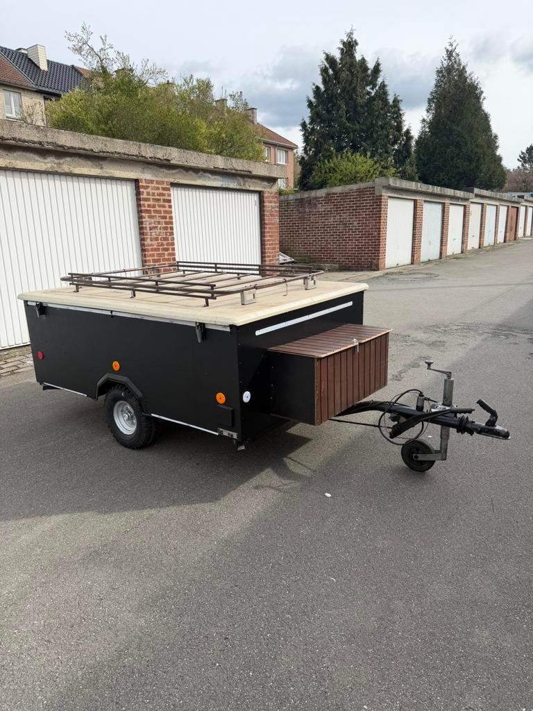 Remorque simple essieu, Enlèvement, Utilisé