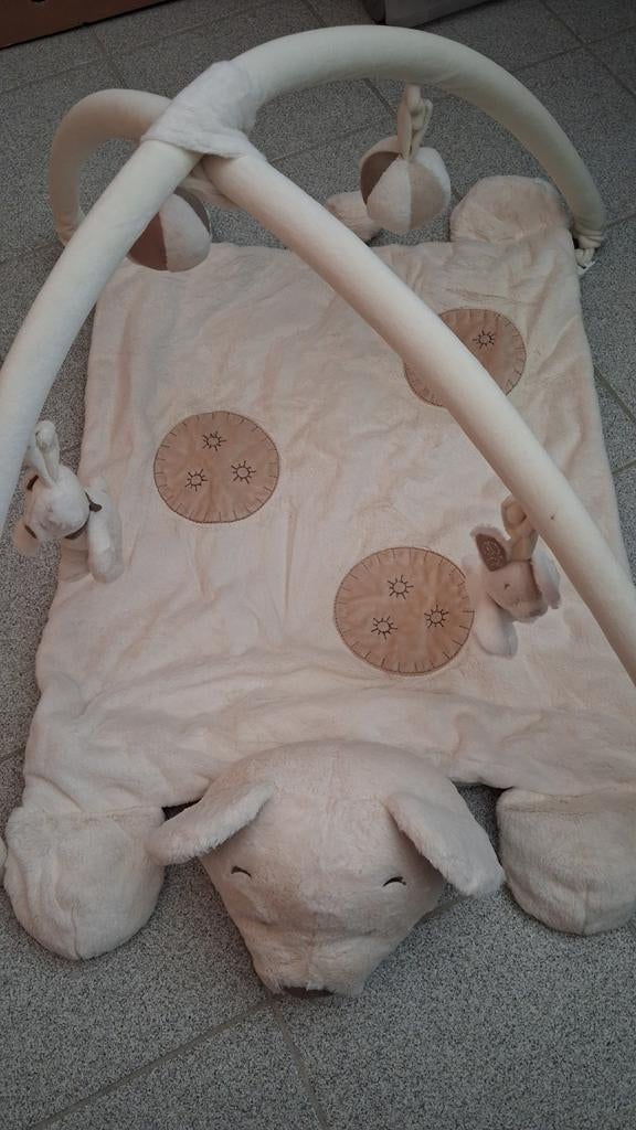 Speeltapijt Nicotoy beer beige, Kinderen en Baby's, Ophalen, Gebruikt