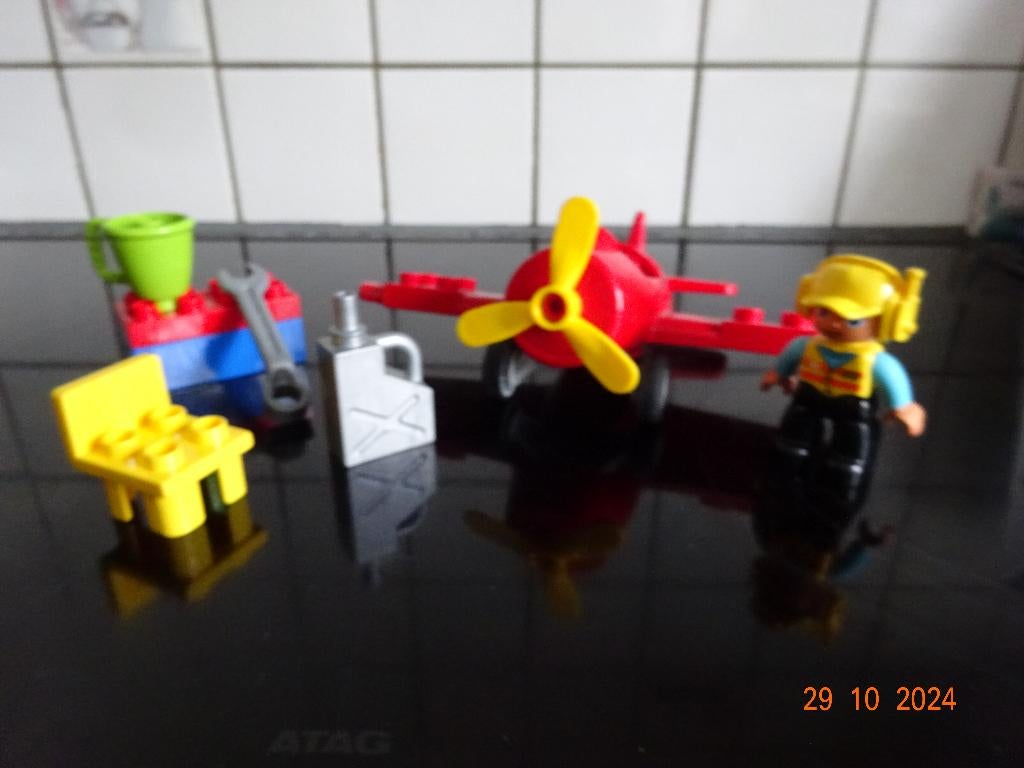 LEGO DUPLO Vliegtuig - 10908PRIMA STAAT*, Ophalen of Verzenden, Duplo