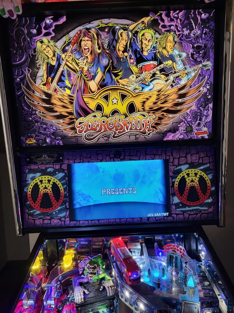 Flipper Aerosmith Premium vente ou échange, Collections, Machines | Flipper (jeu), Enlèvement, Stern
