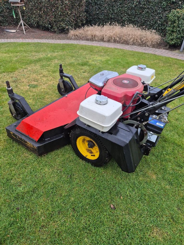 Grasmaaier 18pk Briggs & Stratton motor 135cm maaidek, Jardin & Terrasse, Outils à main, Utilisé, Enlèvement