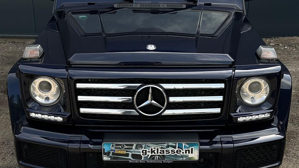 Mercedes-Benz G 500 G500 G 500 500GE G-klasse, Auto's, Automaat, G-Klasse, Blauw, Bruin