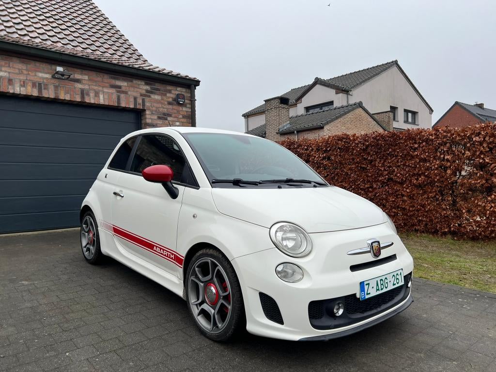Abarth 595 EsseEsse – liefhebbersstaat, Auto's, Voorwielaandrijving, 4 zetels, Stof, Zwart