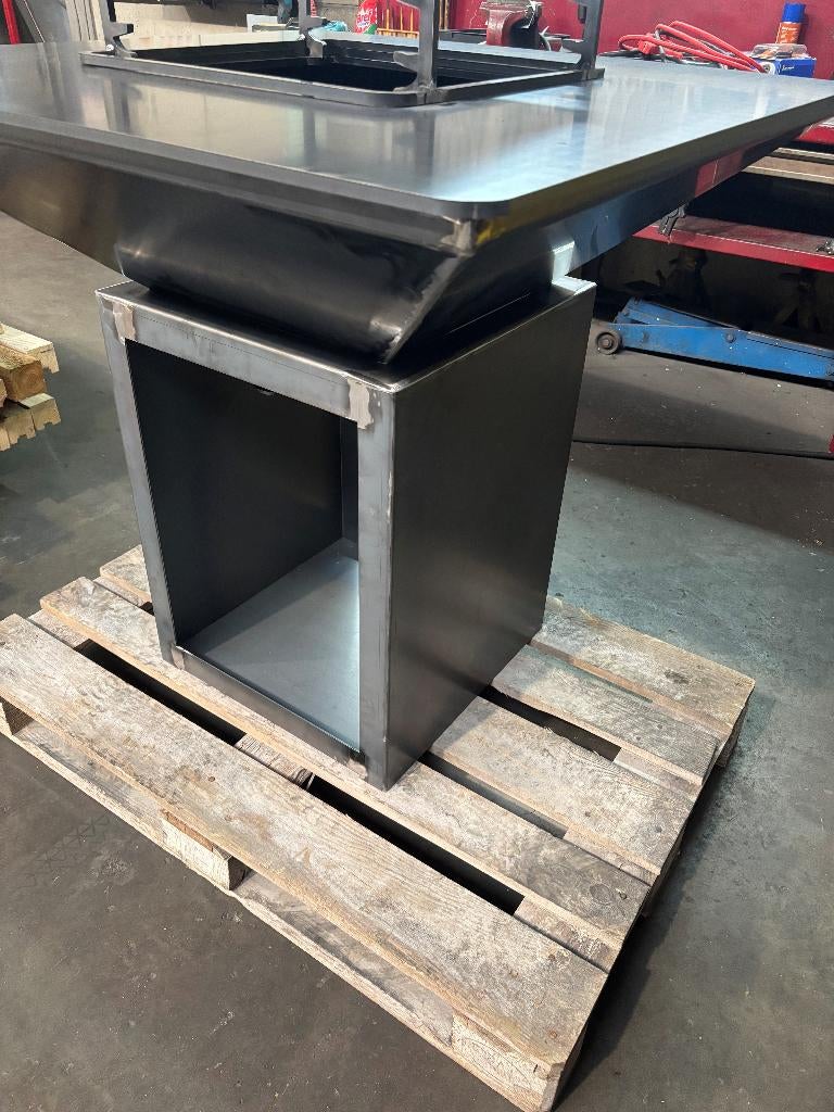 BBQ (plancha) Cortenstaal, Tuin en Terras, Vuurtafels, Nieuw, Ophalen