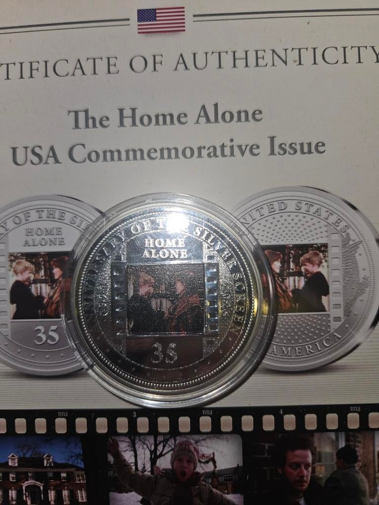 Munt home alone, Ophalen