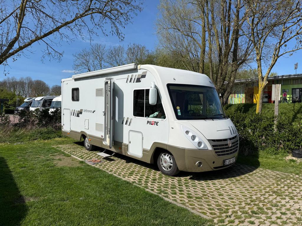Camping car Pilote, Caravans en Kamperen, Chemisch toilet, Fiat, Pilote, Particulier