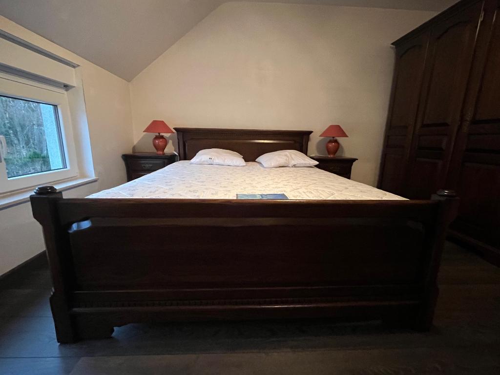 Chambre à coucher en chêne, Maison & Meubles, Chambre à coucher | Chambres à coucher complètes, Enlèvement, Comme neuf