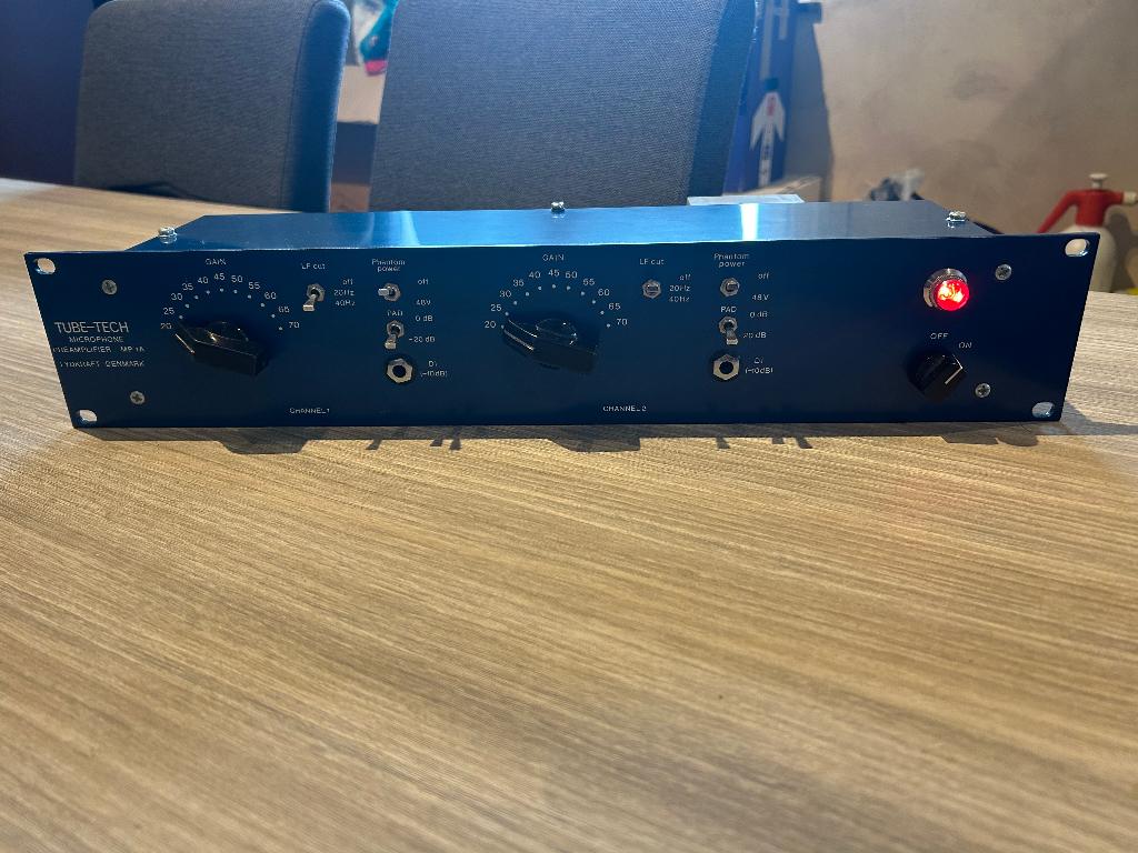 TUBE-TECH MP1A AUDIOVOORVERSTERKER VOOR STUDIO PRO, Ophalen of Verzenden, Zo goed als nieuw, Audio