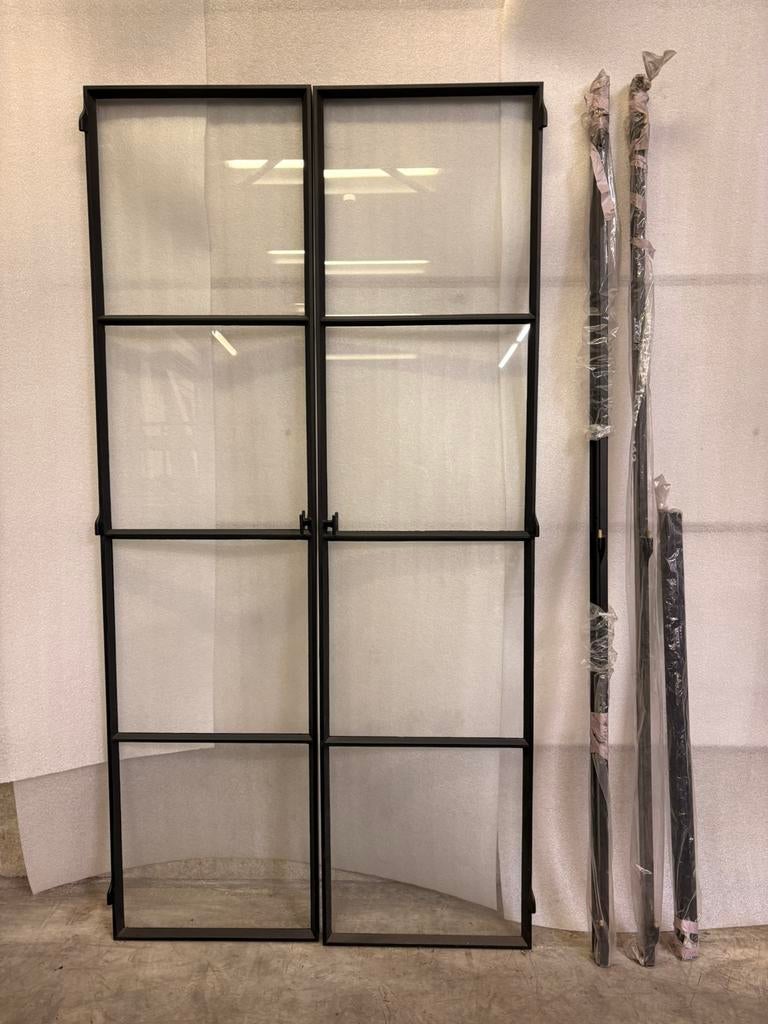 Smeedijzer dubbele sfeerdeur, Doe-het-zelf en Bouw, Ophalen, Zo goed als nieuw