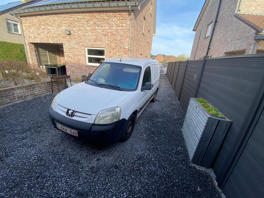 Peugot Partner 2007, Autos, Achat, 2 places, Boîte manuelle, Bleu