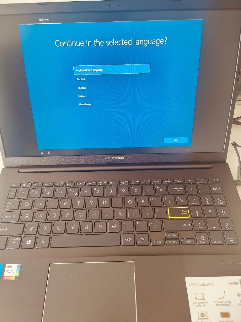 Asus S513 Vivobook, Ophalen, 2 tot 3 Ghz, 8 GB, ASUS