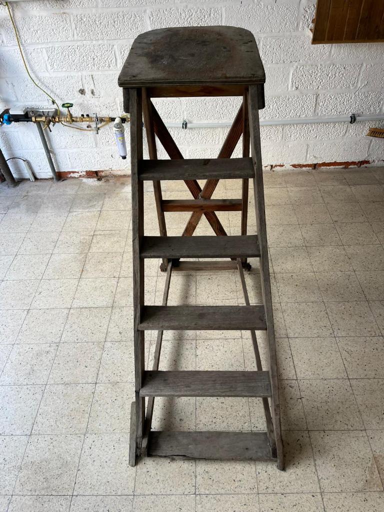 Escabeau rétro, Maison & Meubles, Maison & Meubles | Autre, Utilisé, Enlèvement