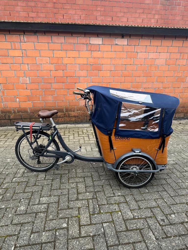 Vélo cargo électrique Babboe Curve, Vélos & Vélomoteurs, Enlèvement, Comme neuf