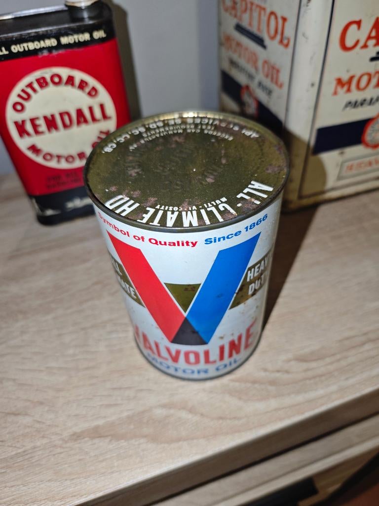 Bidon d'huile ancien olieblikk, Enlèvement ou Envoi, Utilisé, Emballage