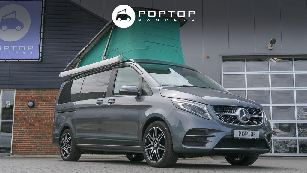 Mercedes V-Klasse Marco Polo V300 Artventure 4-Matic, Caravans en Kamperen, Automaat, Buscamper of Camperbus, Mercedes-Benz, Bedrijf