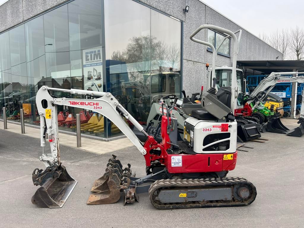 Takeuchi TB210R, Ophalen, Graafmachine
