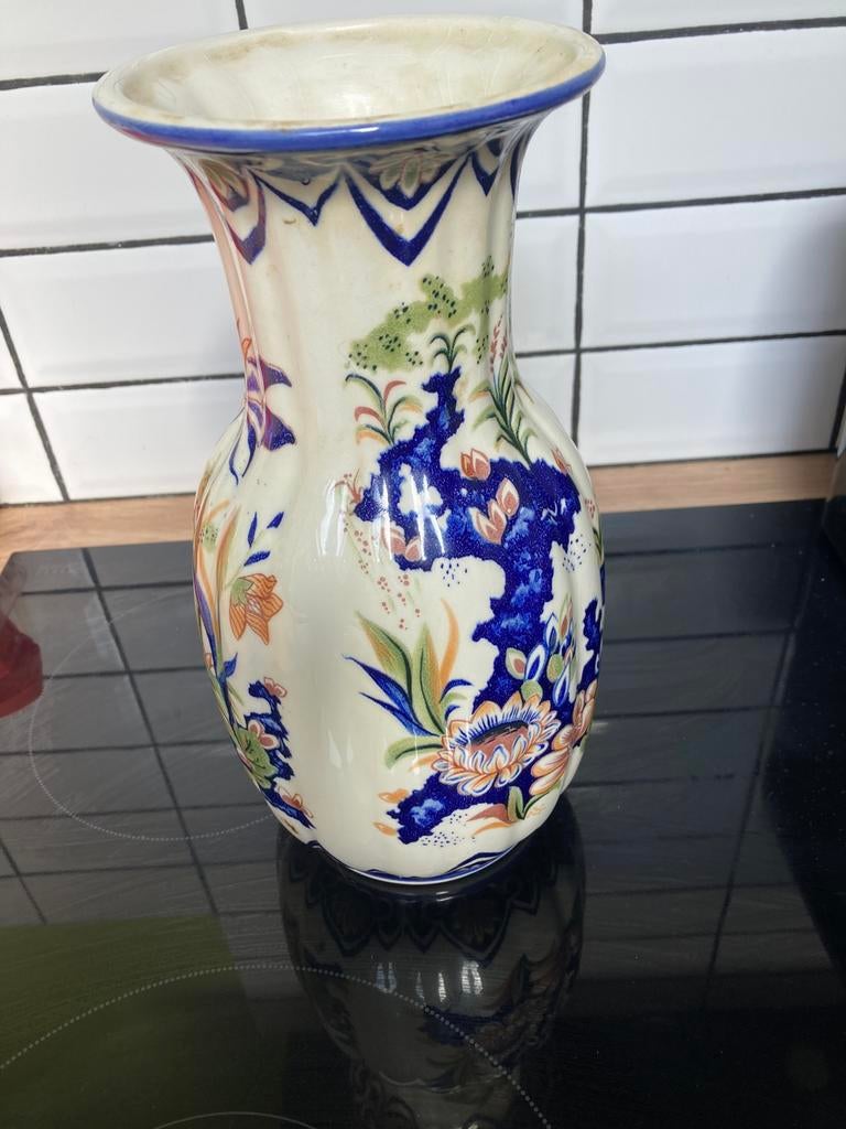 Blauw vaasje, Ophalen