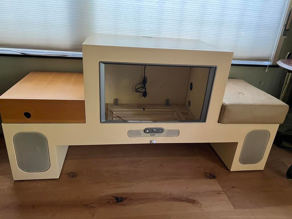 Design tv meubel Leolux / Phillips vintage, Ophalen