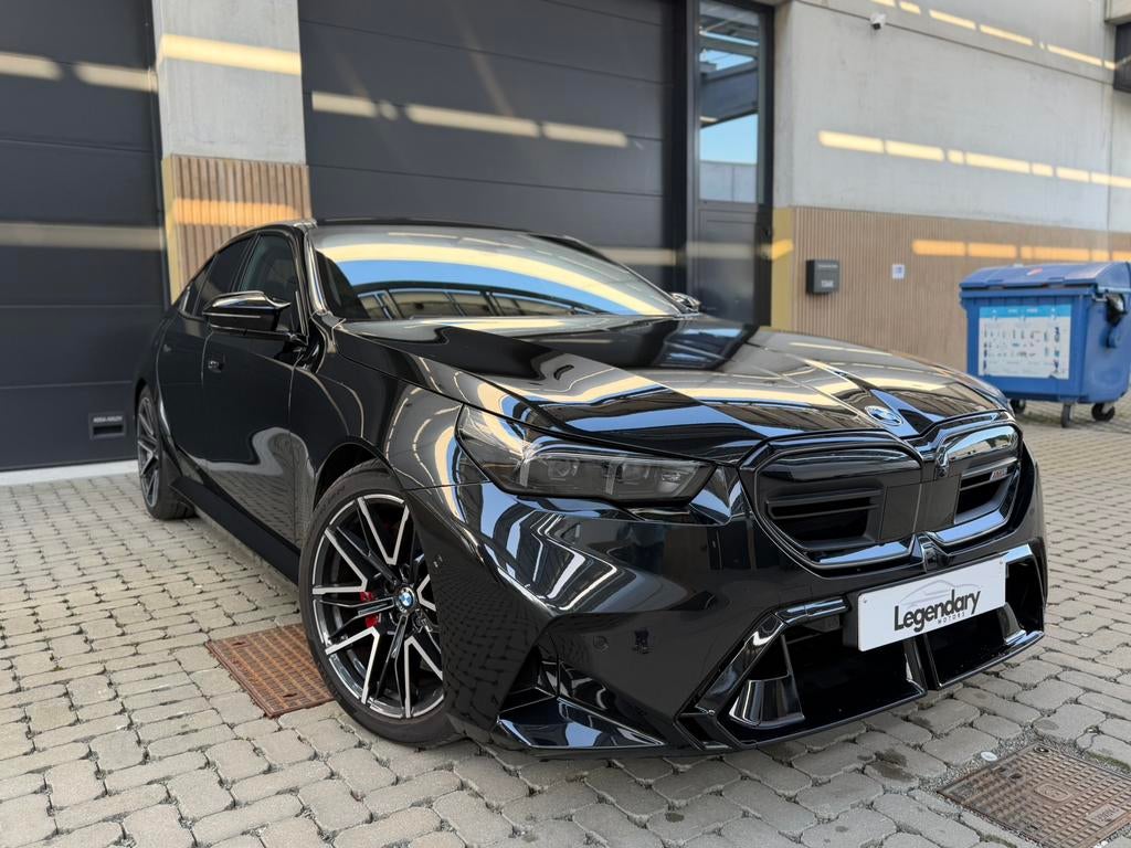 BMW M5 M5 PHEV 4.4 AS (535 kW), Auto's, Automaat, Zwart, Leder, BMW Premium Selection