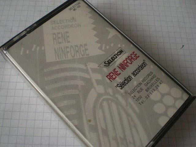 K7AUDIO: René Ninforge ‎– Sélection Accordéon, Originale, Autres genres, Utilisé, 1 cassette audio