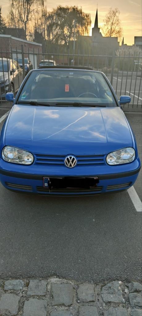 Golf 4 cabriolet Karman 16i, 75 kW, Cabriolet, Alarme, Noir