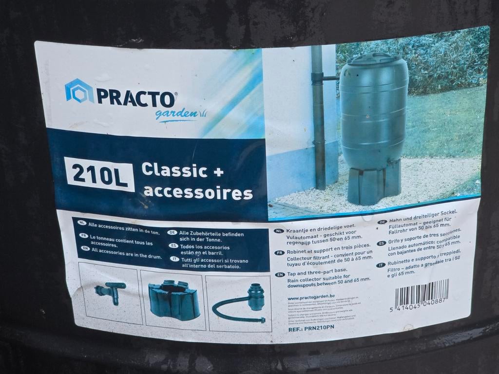 Water ton.., Ophalen