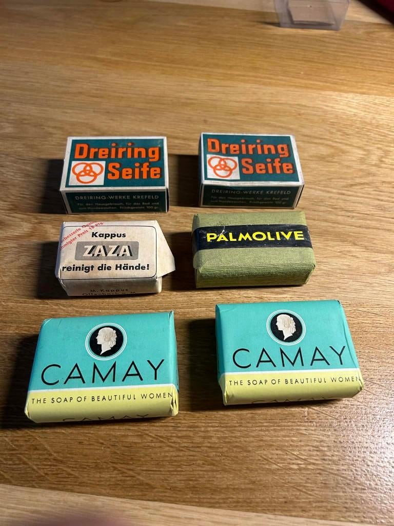 WWII - lot de 6 savons allemands seconde guerre  etat neuf, Collections, Envoi, Autres, Autres types