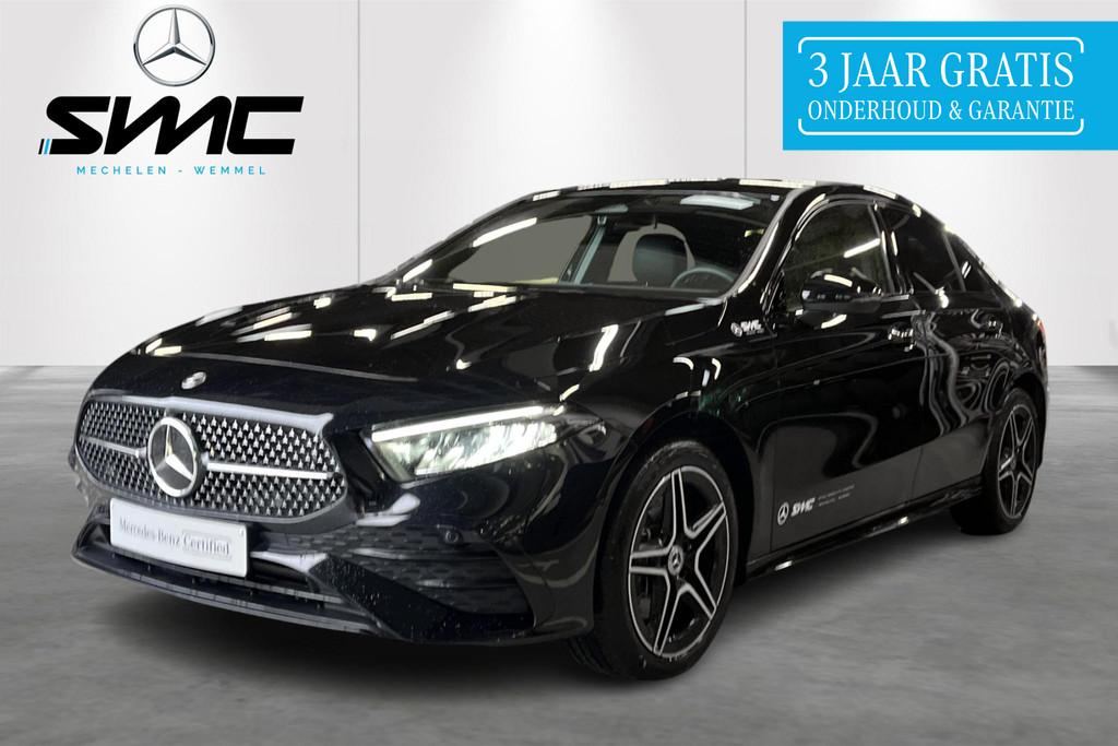 Mercedes-Benz A-klasse A 250 e AMG Line, 4 deurs, Stof, Gebruikt, Zwart