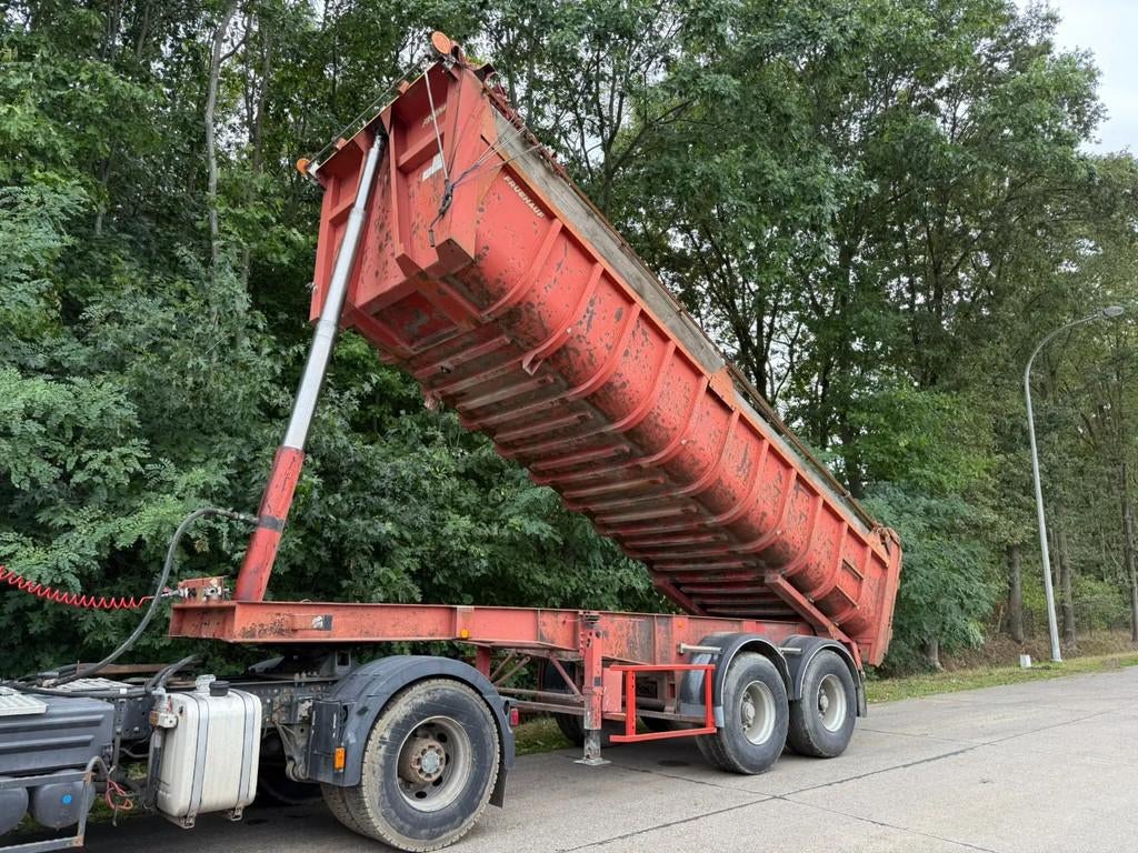 Fruehauf STEEL Tipper / STEEL suspension LAMES (bj 1995), Overige brandstoffen, Bedrijf, Aanhangers en Opleggers, Te koop