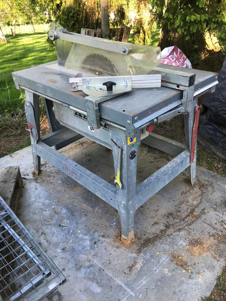 Scie circulaire de chantier Atika BTU 450 400V, Bricolage & Construction, Enlèvement, Utilisé