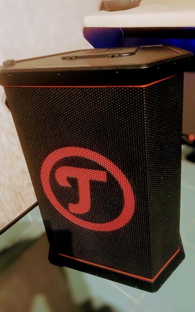 Teufel ROCKSTER Bluetooth luidspreker zwart, Audio, Tv en Foto, Luidsprekerboxen, Ophalen, Zo goed als nieuw, 120 watt of meer