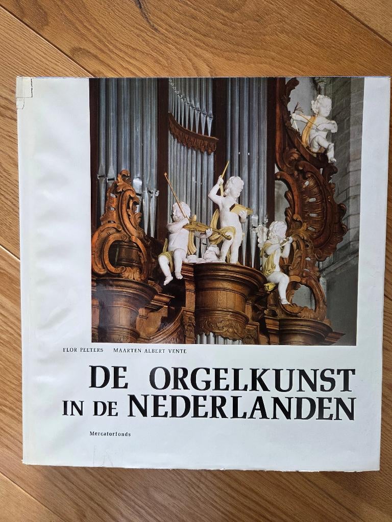 livre d'art DE ORGELKUNST IN DE NEDERLANDEN + 2 LP - MF/NL, Livres, Musique, Utilisé, Instrument, Enlèvement ou Envoi