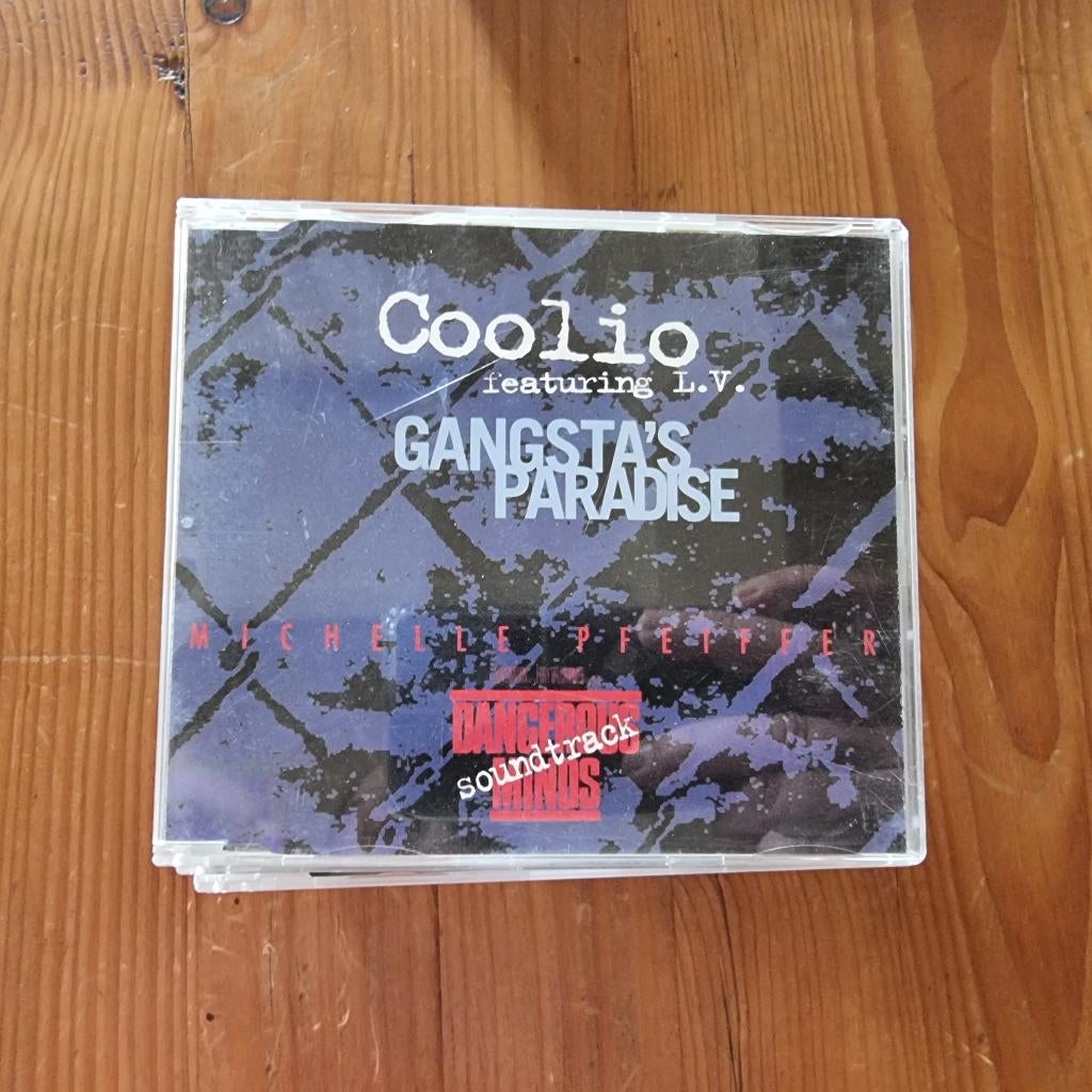 Maxi cd single : Coolio Featuring L.V. – Gangsta’s Paradise, Cd's en Dvd's, Cd Singles, Gebruikt, Maxi-single, Ophalen of Verzenden