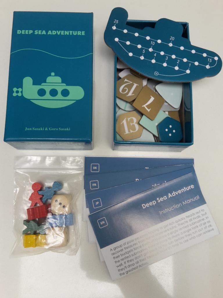 Deep Sea Adventure, 2 - 6 spelers, Oink, a.n., + gratis demo, Ophalen of Verzenden, Nieuw, Oink games, Reisspel