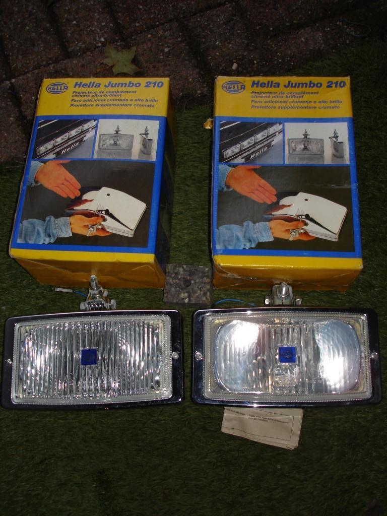 HELLA JUMBO 210 HALOGEN DRIVING LAMP VINTAGE CLASSIC, Auto-onderdelen, Ophalen, Nieuw, Overige merken, Verlichting