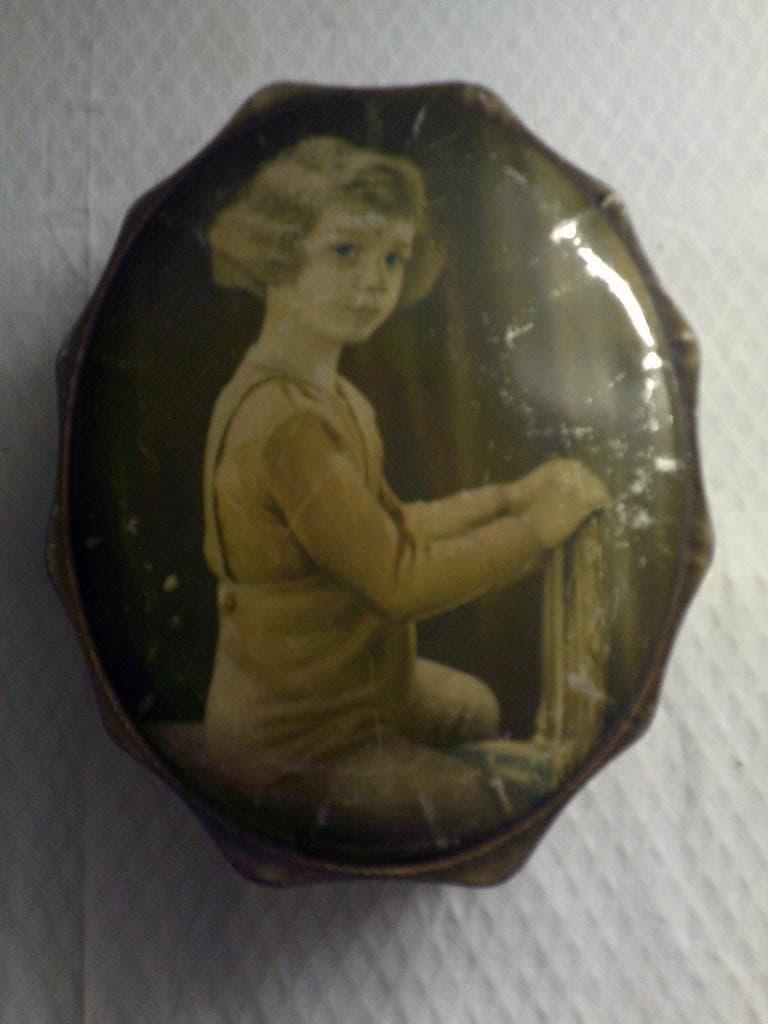 Vintage blikken doos Koningshuis, Ophalen of Verzenden, Zo goed als nieuw, Overige typen