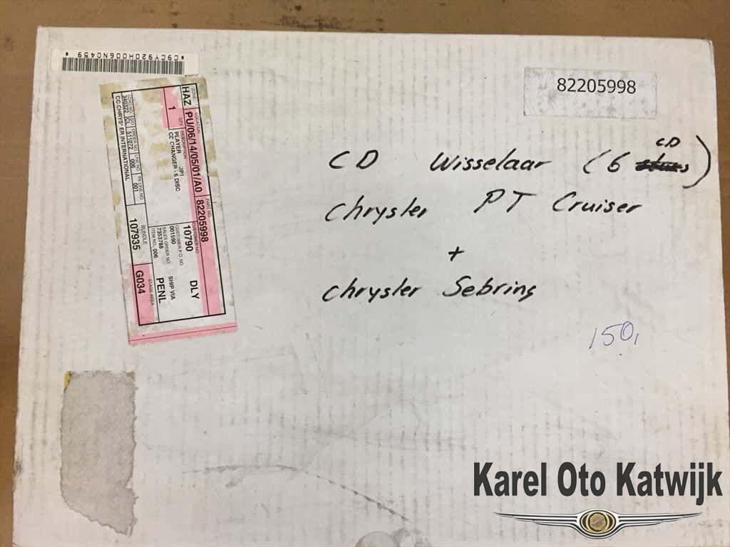 CD Wisselaar Chrysler PT Cruiser  Chrysler Sebring NIEUW, Auto diversen, Autoradio's, Ophalen of Verzenden, -, -, -